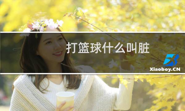 打篮球什么叫脏图片