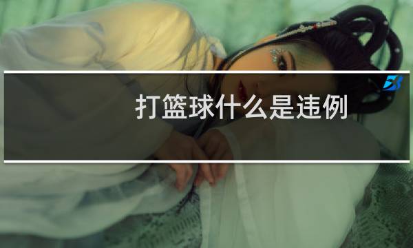 打篮球什么是违例图片
