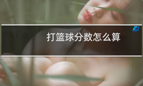 打篮球分数怎么算图片