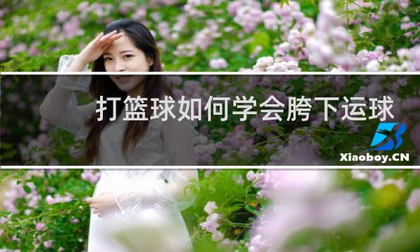 打篮球如何学会胯下运球图片