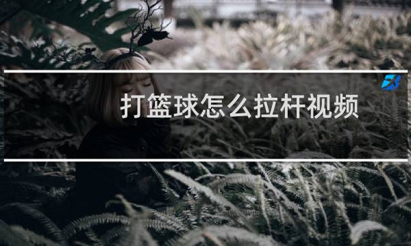 打篮球怎么拉杆视频图片