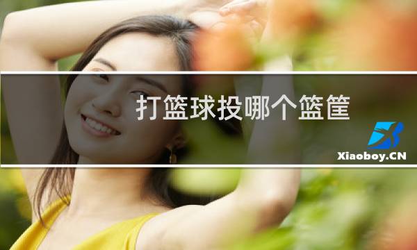 打篮球投哪个篮筐图片