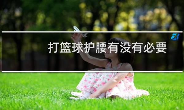 打篮球护腰有没有必要图片