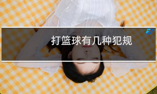 打篮球有几种犯规图片