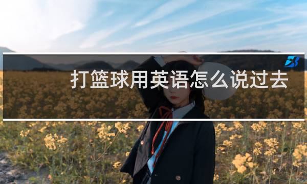 打篮球用英语怎么说过去式图片