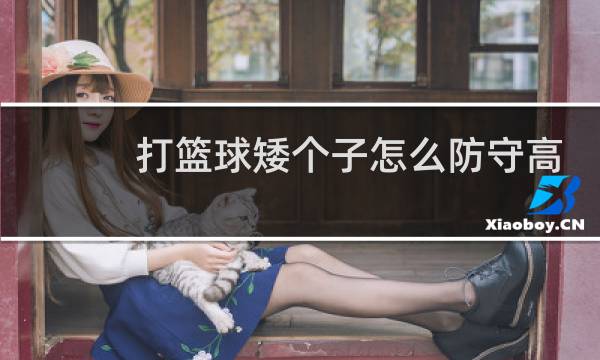 打篮球矮个子怎么防守高个子图片
