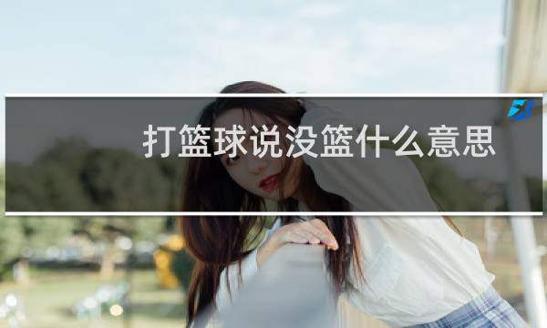 打篮球说没篮什么意思图片