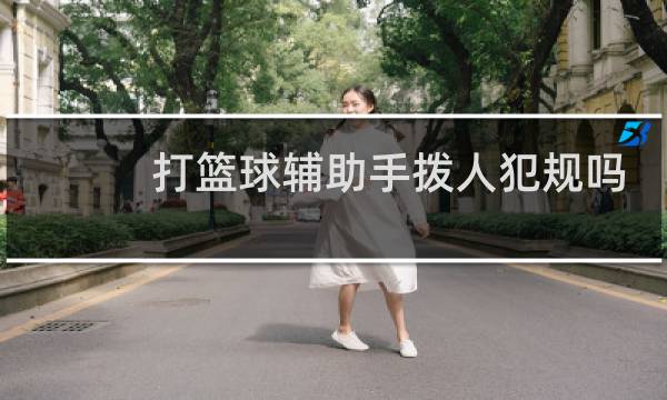 打篮球辅助手拨人犯规吗图片