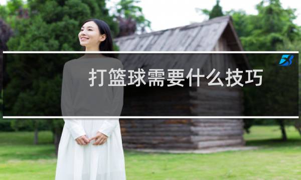 打篮球需要什么技巧图片