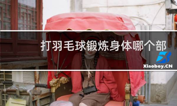 打羽毛球锻炼身体哪个部位图片