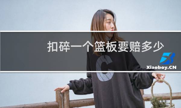 扣碎一个篮板要赔多少图片