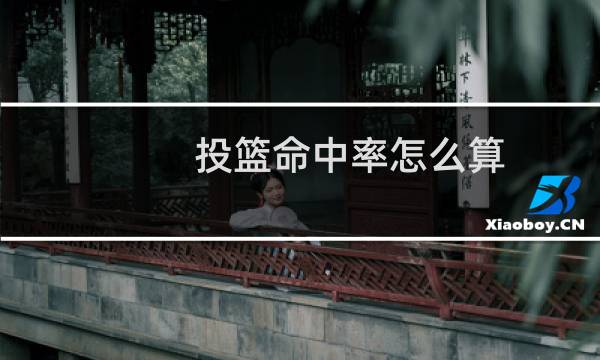 投篮命中率怎么算图片
