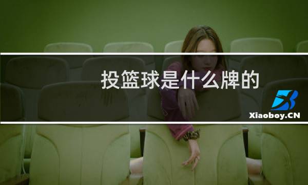 投篮球是什么牌的图片
