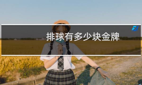 排球有多少块金牌图片