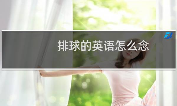 排球的英语怎么念图片