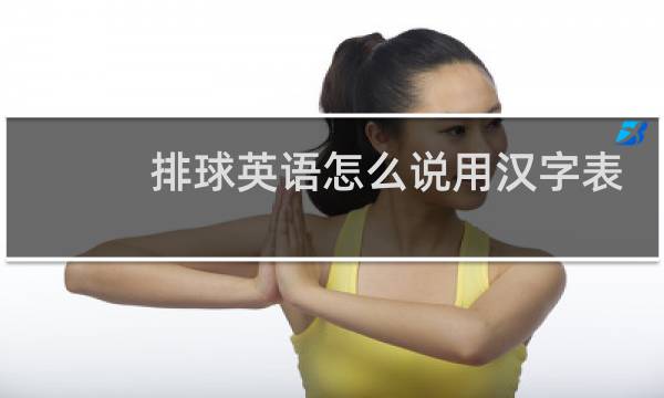 排球英语怎么说用汉字表示图片
