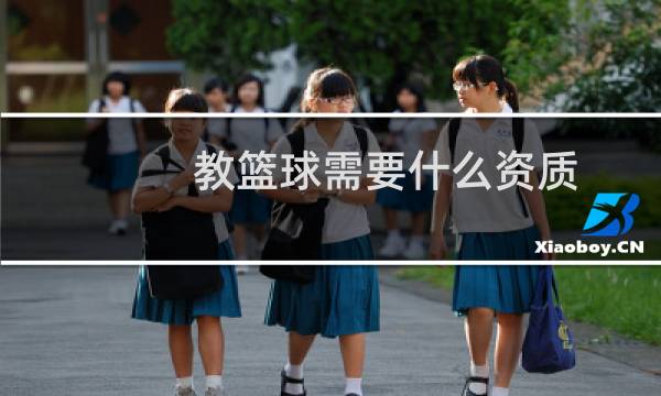 教篮球需要什么资质图片