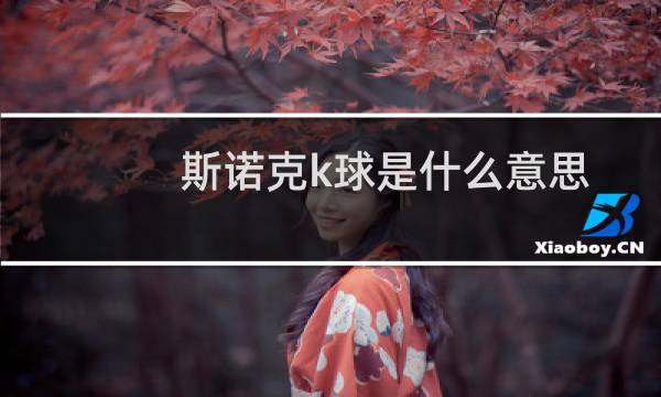 斯诺克k球是什么意思图片