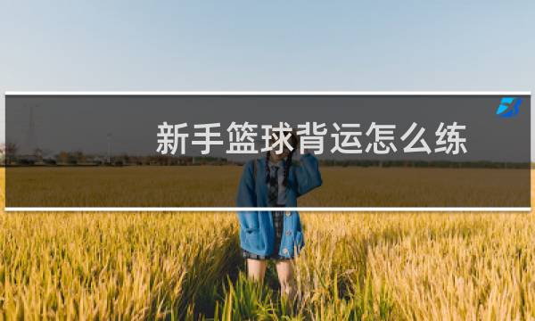 新手篮球背运怎么练图片