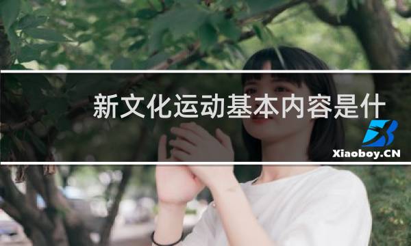 新文化运动基本内容是什么图片