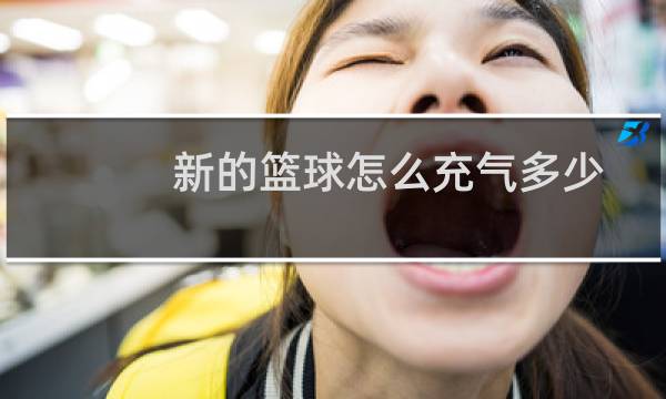 新的篮球怎么充气多少图片