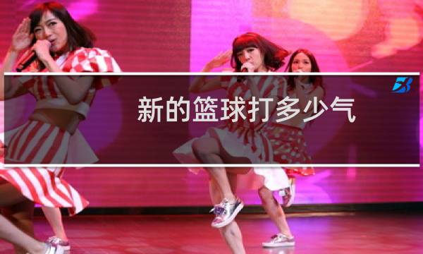 新的篮球打多少气图片