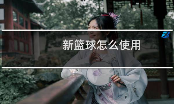 新篮球怎么使用图片