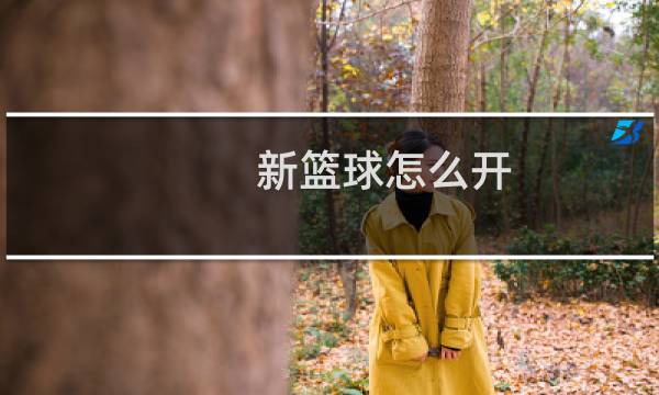 新篮球怎么开图片