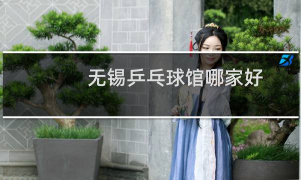 无锡乒乓球馆哪家好图片