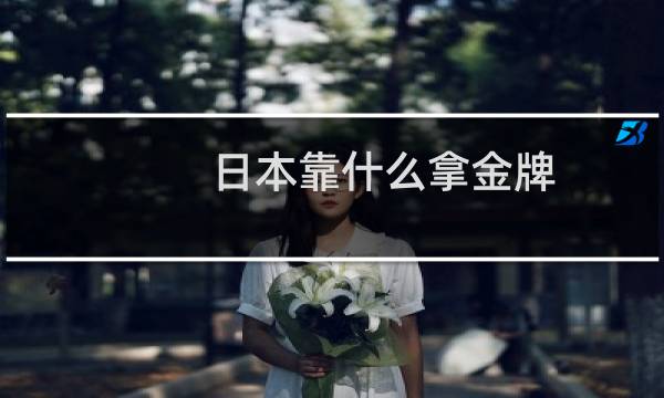 日本靠什么拿金牌图片