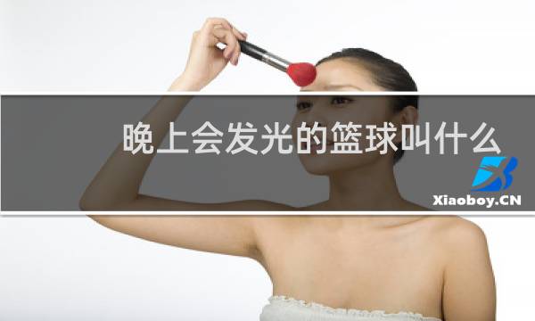 晚上会发光的篮球叫什么图片