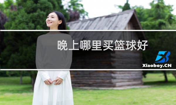 晚上哪里买篮球好图片