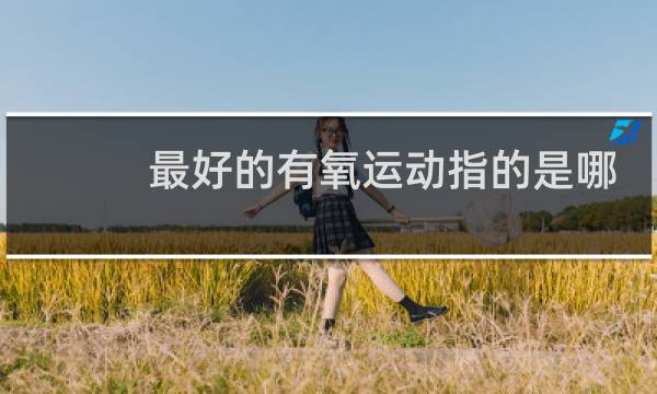 最好的有氧运动指的是哪些图片
