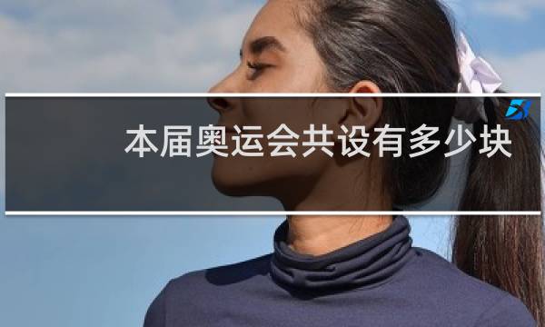 本届奥运会共设有多少块金牌图片