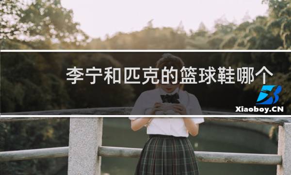 李宁和匹克的篮球鞋哪个好图片