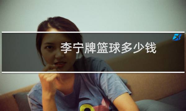 李宁牌篮球多少钱图片