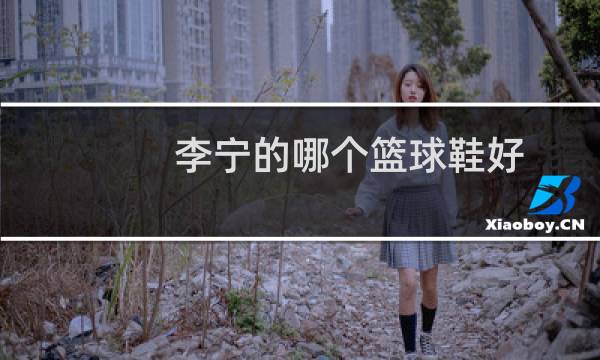 李宁的哪个篮球鞋好图片