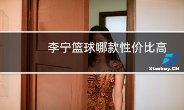 李宁篮球哪款性价比高图片