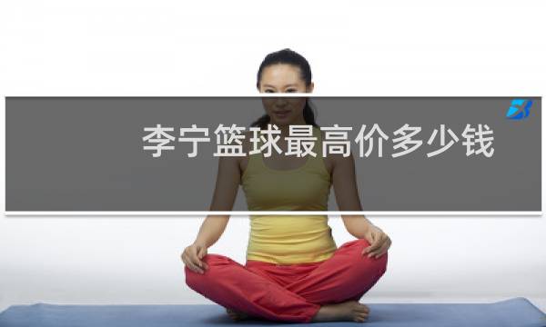 李宁篮球最高价多少钱图片