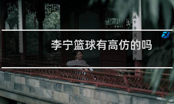 李宁篮球有高仿的吗图片