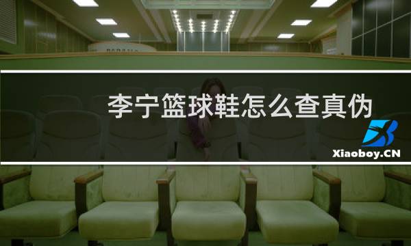 李宁篮球鞋怎么查真伪图片