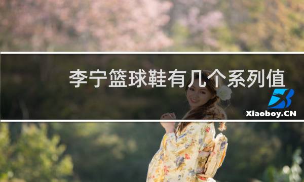 李宁篮球鞋有几个系列值得推荐图片