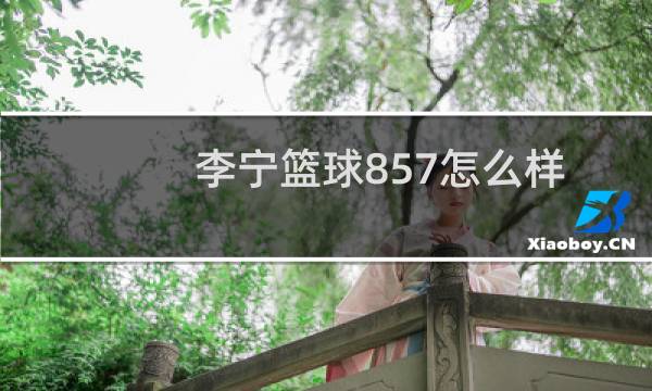 李宁篮球857怎么样图片