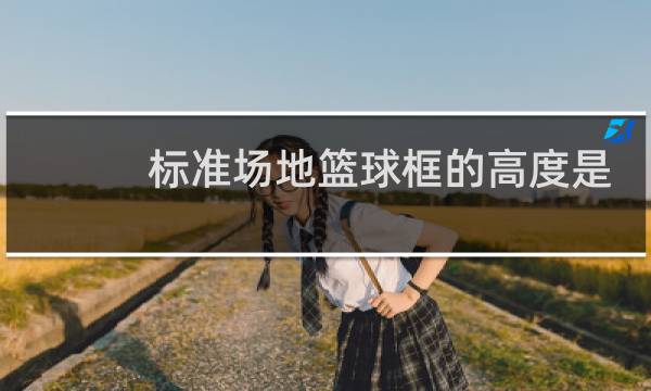标准场地篮球框的高度是多少图片