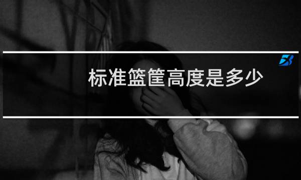 标准篮筐高度是多少图片