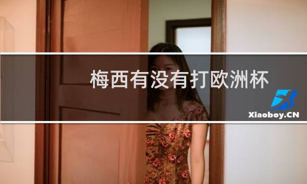 梅西有没有打欧洲杯图片