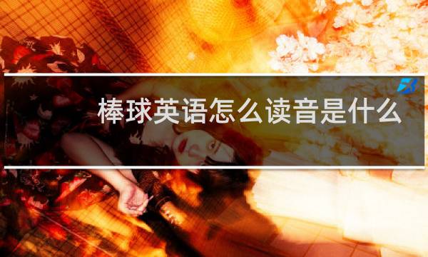 棒球英语怎么读音是什么图片