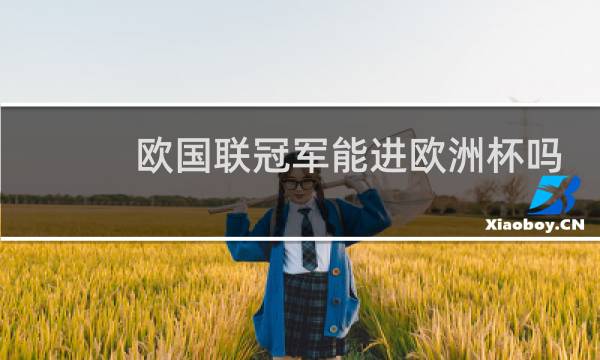 欧国联冠军能进欧洲杯吗图片