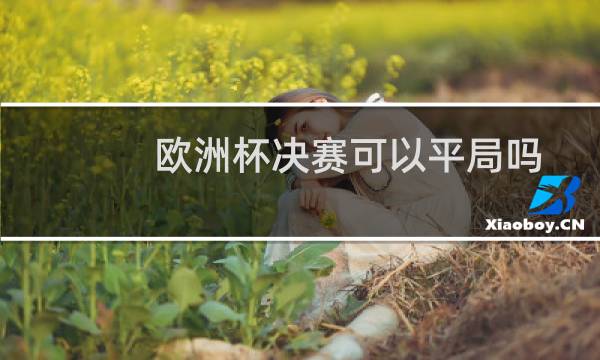 欧洲杯决赛可以平局吗图片