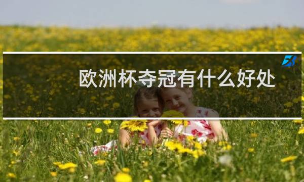 欧洲杯夺冠有什么好处图片